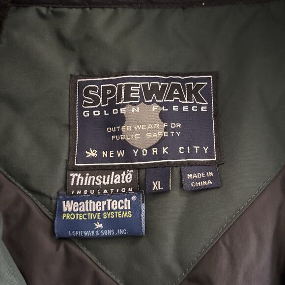 Vintage Spiewak Golden Fleece WeatherTech Thinsulate Bomber Jacket XL - Picture 3 of 11